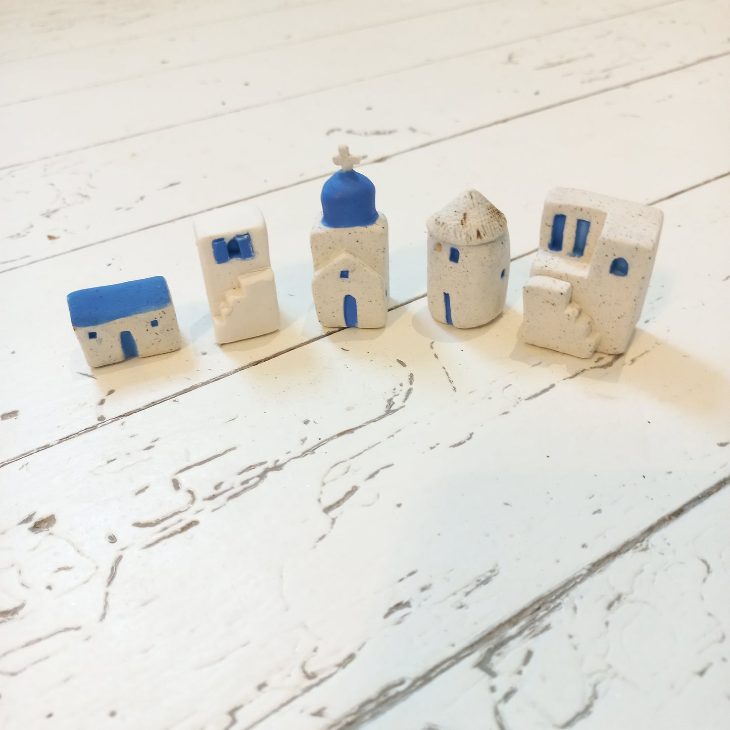 Tiny Greek Ceramic Houses