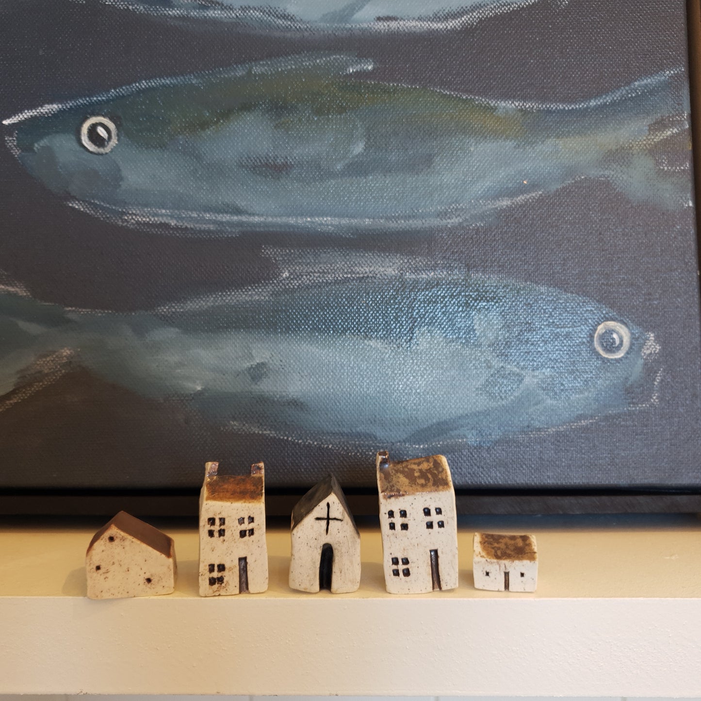 Tiny Ceramic Houses