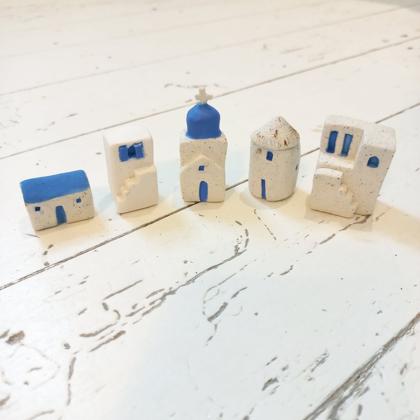 Tiny Greek Ceramic Houses