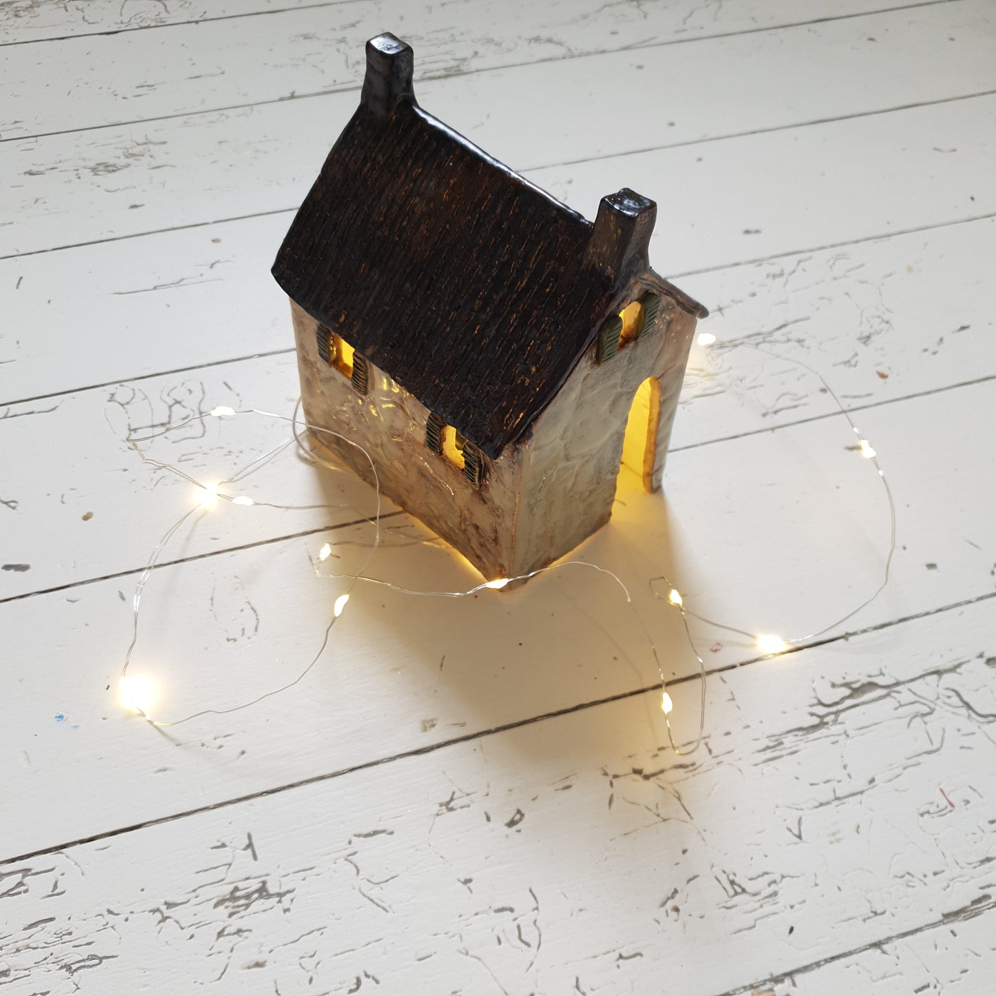 Ceramic Tealight House