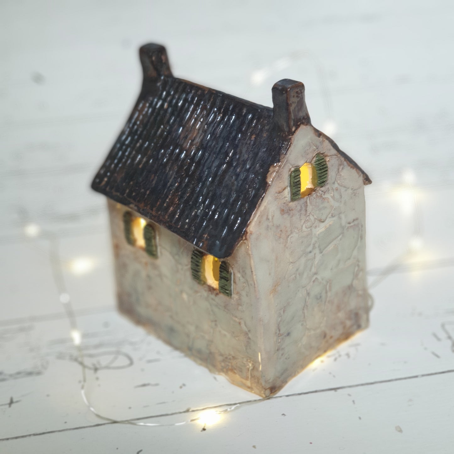 Ceramic Tealight House