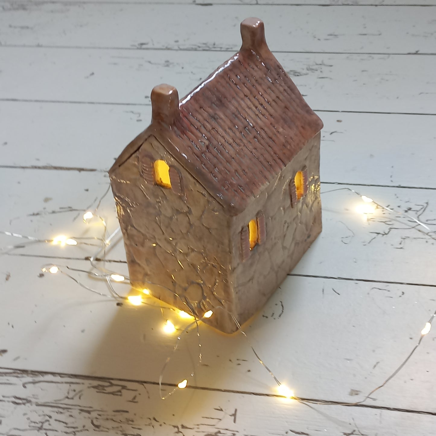 Ceramic Tealight House