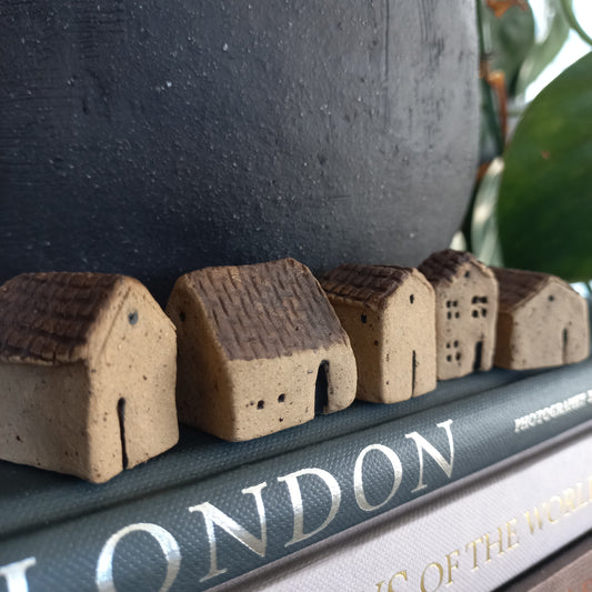 Tiny Ceramic Houses