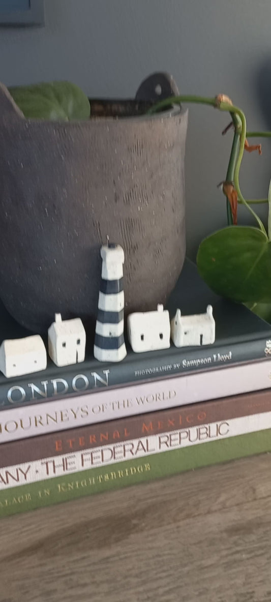 Tiny Ceramic Houses