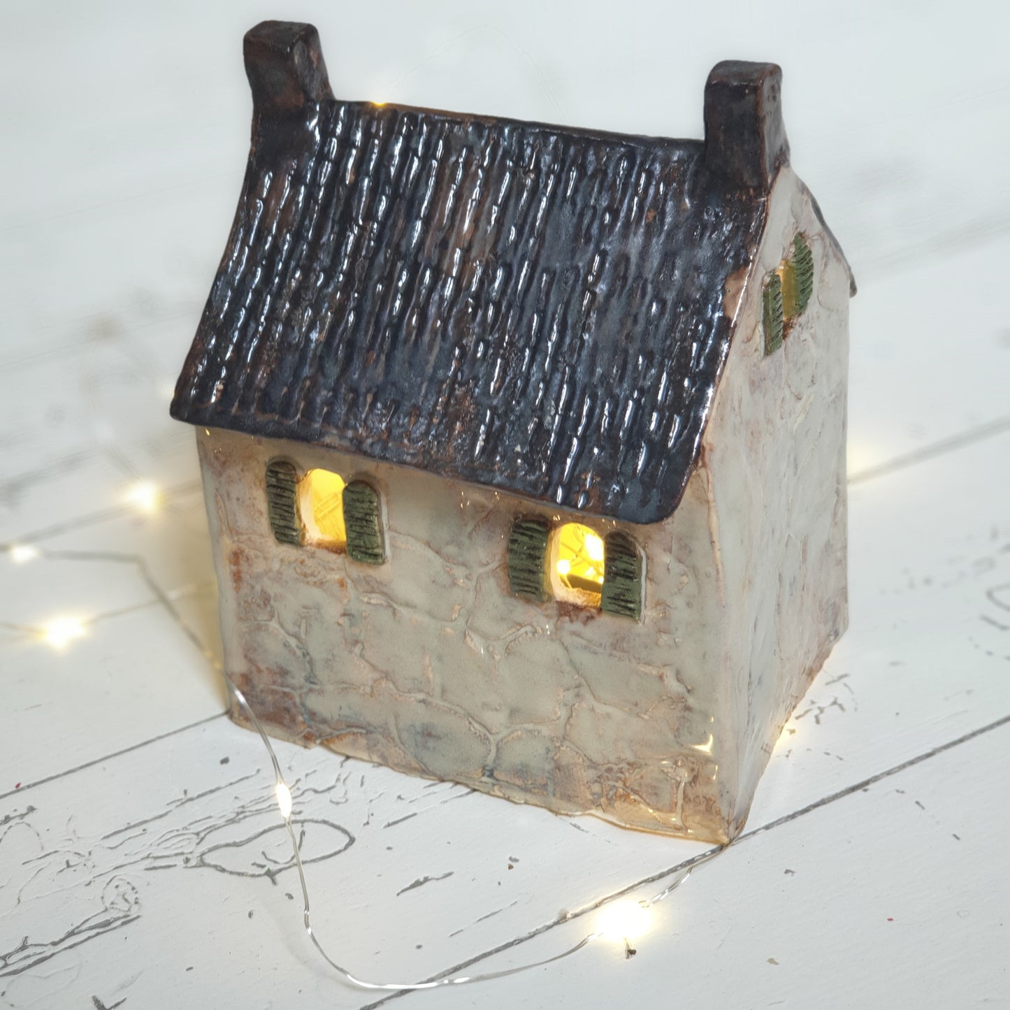 Ceramic Tealight House