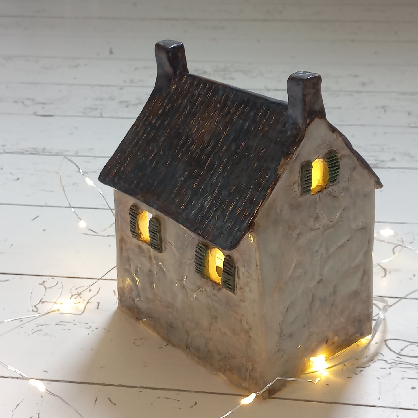 Ceramic Tealight House
