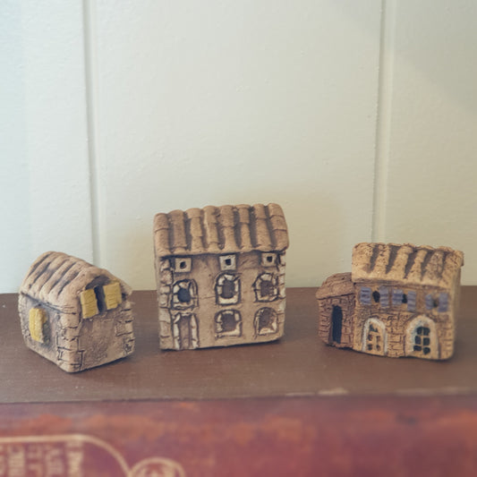 Tiny Ceramic Tuscan Villas