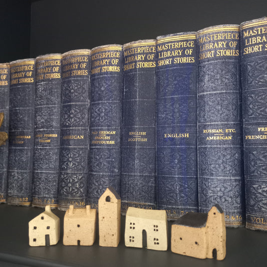 Speckled Clay Tiny Houses