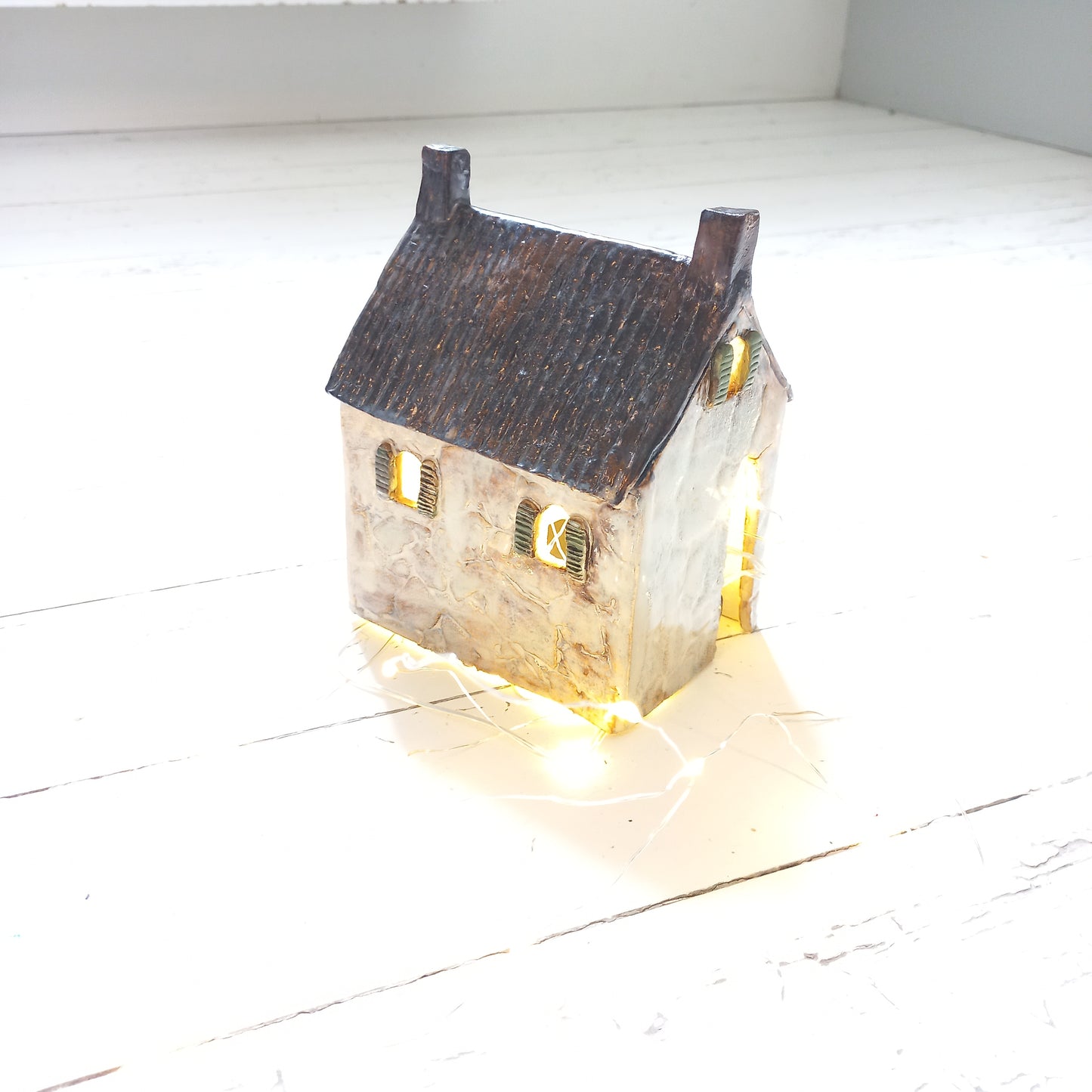 Ceramic Tealight House