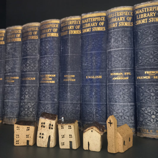 Speckled Clay Tiny Houses