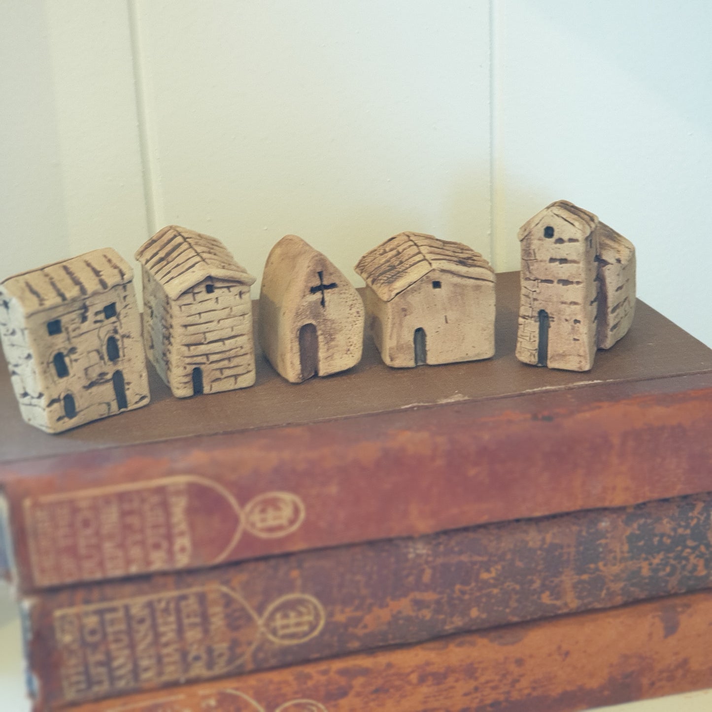 Tiny Ceramic Tuscan Villas