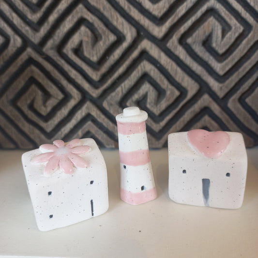 Tiny Ceramic Houses