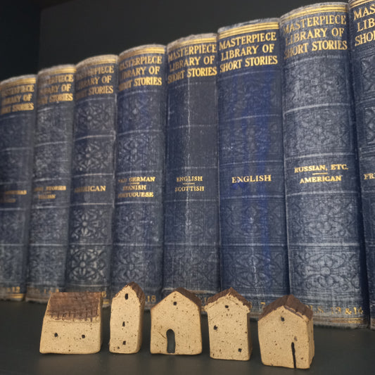 Speckled Clay Tiny Houses