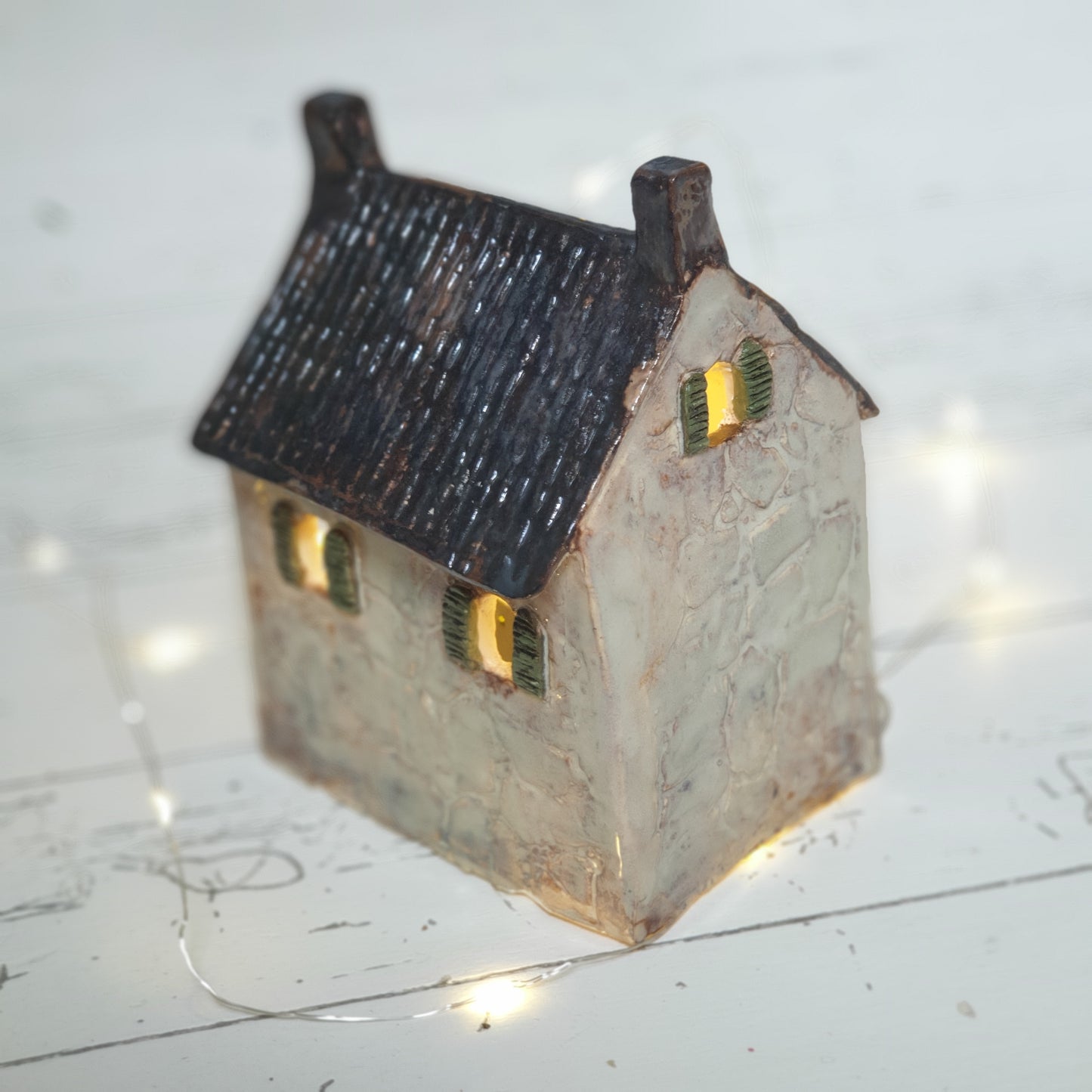 Ceramic Tealight House