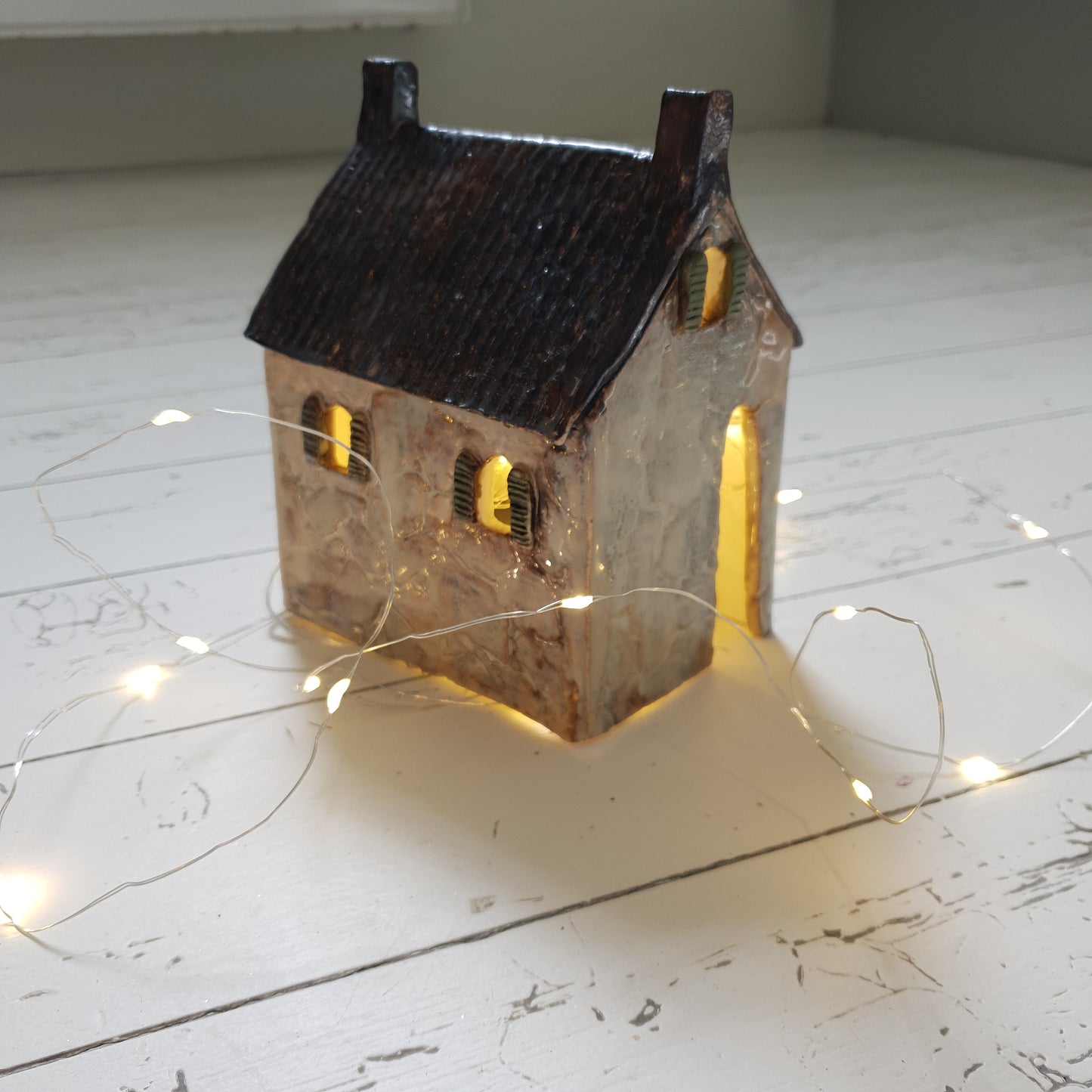 Ceramic Tealight House