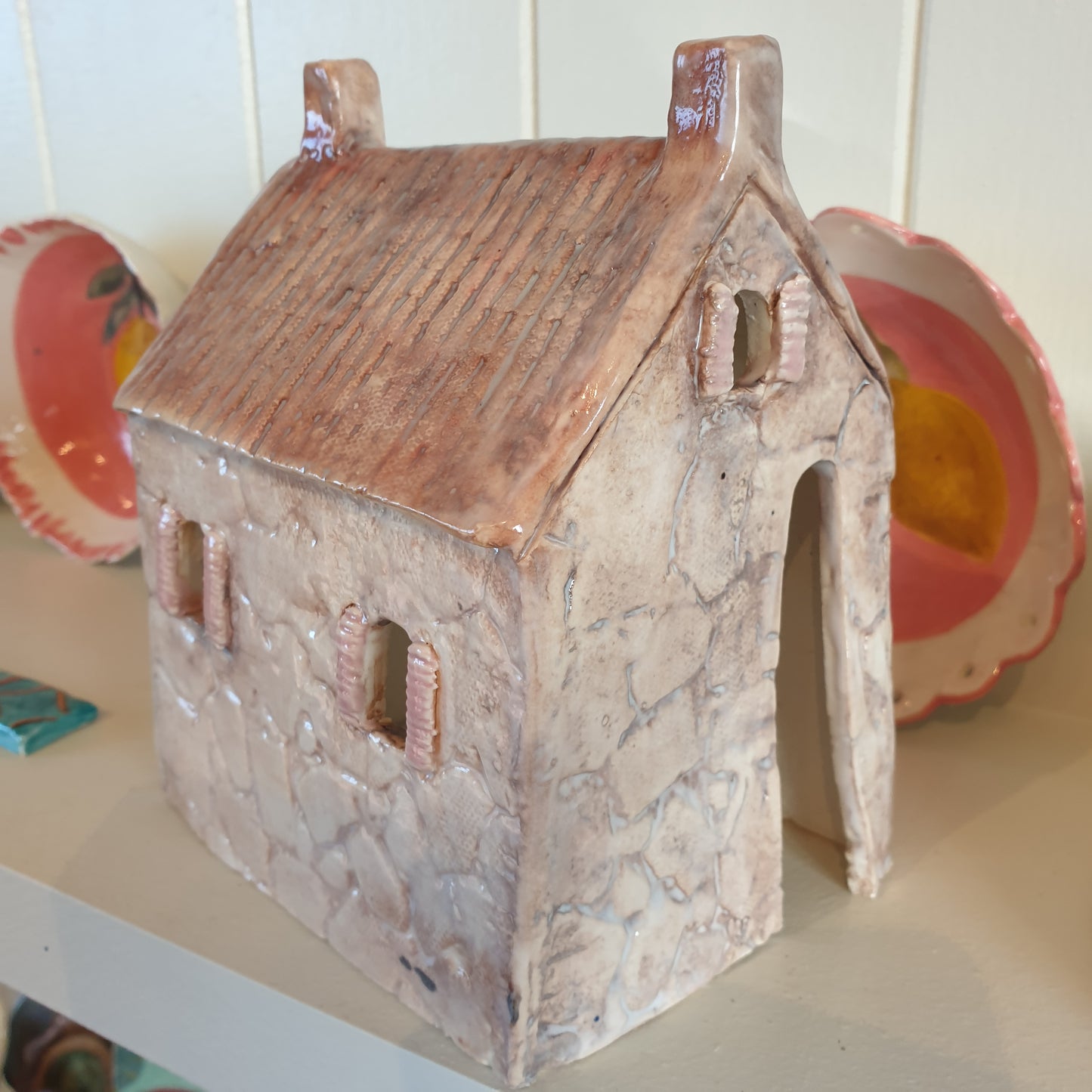 Ceramic Tealight House