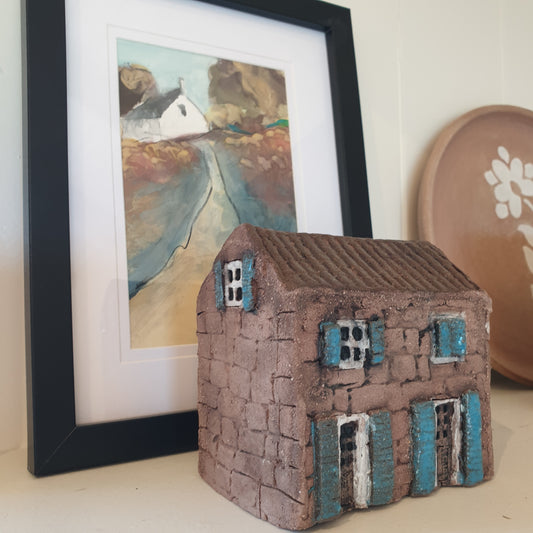 Handcrafted Ceramic Tuscan Villa